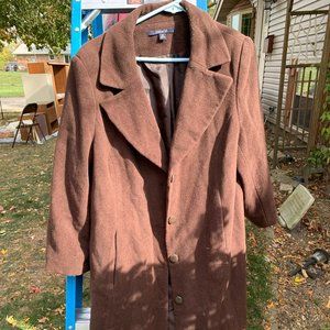 Brown Pea Coat - OBO